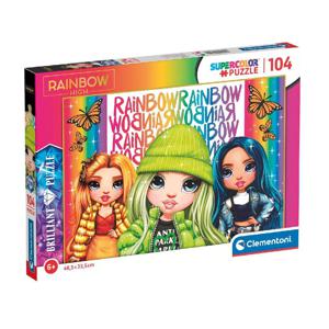 Clementoni Supercolour Puzzel Rainbow High 104 Stukjes