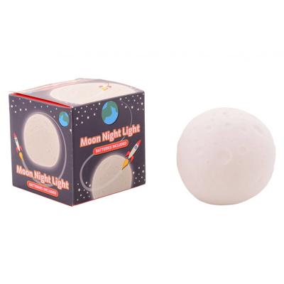 Nachtlamp/lampje Maan Rond 8,5 Cm Wit - Nachtlampjes Nachtlamp/lampje Maan Rond 8,5 Cm Wit - Nachtlampjes