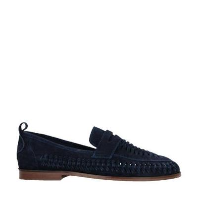 Sacha suède loafers donkerblauw