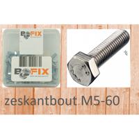 Bofix Zeskantbout M5x60 (25st) - thumbnail