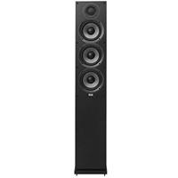 ELAC Debut 2.0 staande luidspreker F5.2, box voor muziekweergave via stereo-installatie, 5.1 surround soundsysteem, uitstekend geluid en hoogwaardig design, 3-weg luidspreker, zwart decor