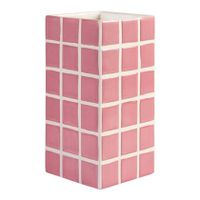 &k amsterdam Tile Vaas - Roze