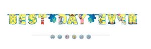 Letterbanner &apos;Best Day Ever&apos; Spongebob