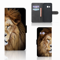 HTC U11 Telefoonhoesje met Pasjes Leeuw