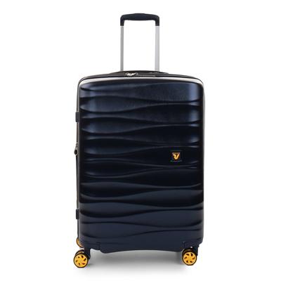 Roncato Stellar 4 Wiel Trolley Medium 64 Expandable Navy Roncato Stellar 4 Wiel Trolley Medium 64 Expandable Navy
