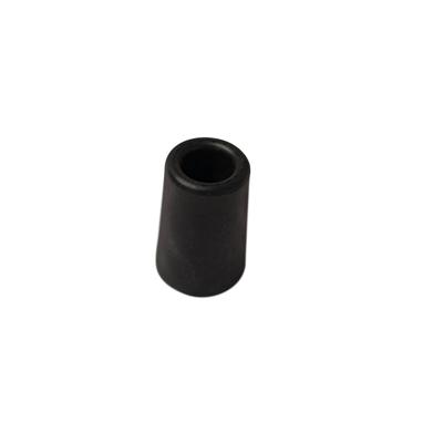 1x Stuks Deurstopper / Deurbuffer Rubber Zwart 60 Mm - Deurstoppers
