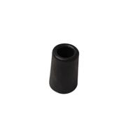 1x Stuks Deurstopper / Deurbuffer Rubber Zwart 60 Mm - Deurstoppers