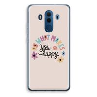 Happy days: Huawei Mate 10 Pro Transparant Hoesje - thumbnail