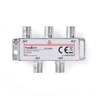 Nedis CATV-Splitter | 5-1000 MHz | 8.0 dB | Zink Legering | 1 stuks - SSPL400ME SSPL400ME - thumbnail