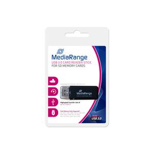 MediaRange MRCS507 geheugenkaartlezer USB 3.2 Gen 1 (3.1 Gen 1) Intern Zwart