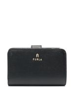 Furla portefeuille à plaque logo - Noir