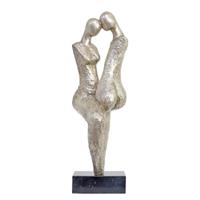 A MODERNIST BRONZE SCULPTURE OF AN INTIMATE COUPLE