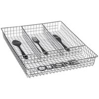 Orange85 Bestekbak - Metaal - 4 Vakken - Keukenlade - Zilver - Besteklade