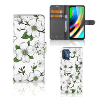 Motorola Moto G9 Plus Hoesje Dogwood Flowers