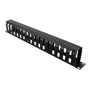 Value 26.99.0305 19 inch Frontplaat voor patchkast 1 HE Zwart