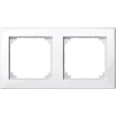 Merten 478219 Afdekking Frame M-Smart Polar-wit (glanzend) 1 stuk(s)