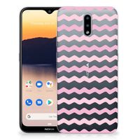 Nokia 2.3 TPU bumper Waves Roze