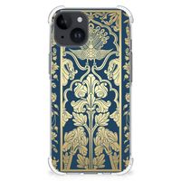 iPhone 15 Plus Case Beige Flowers