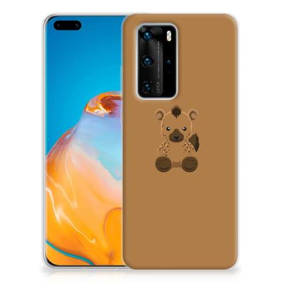 Huawei P40 Pro Telefoonhoesje met Naam Baby Hyena Huawei P40 Pro Telefoonhoesje met Naam Baby Hyena