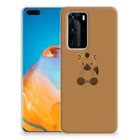 Huawei P40 Pro Telefoonhoesje met Naam Baby Hyena