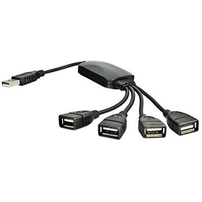 Akyga AK-AD-13 4 poorten USB 2.0 aansluiting hub USB A stekker adapter