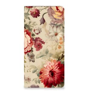 Smart Cover voor Samsung Galaxy A13 (4G) Bloemen