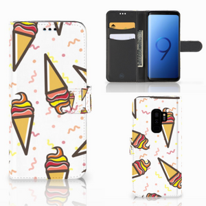 Samsung Galaxy S9 Plus Book Cover Icecream