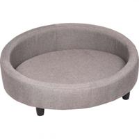 Hondenmand Tourmaline L 89 x 78 x 26 cm Flamingo Grijs