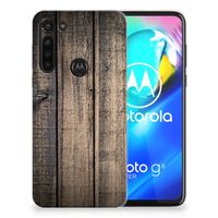 Motorola Moto G8 Power Bumper Hoesje Steigerhout