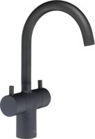 Ben Lavion draaibare wastafelkraan gestructureerd zwart