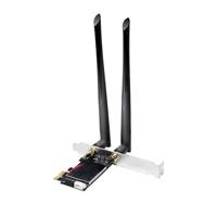 LogiLink WL0248 - PCI Express kaart nieuwste generatie met WLAN (5GHz/6GHz/2,4GHz) & Bluetooth (versie 5.2)