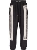 Balmain pantalon de jogging à lien de resserrage - Noir - thumbnail