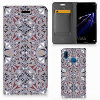 Huawei P20 Lite Standcase Flower Tiles
