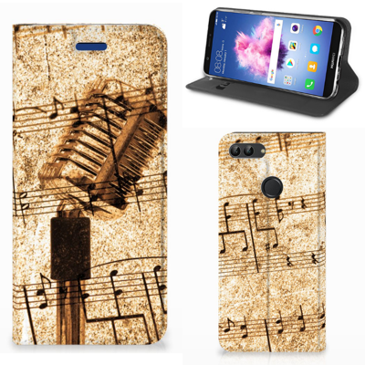 Huawei P Smart Stand Case Bladmuziek Huawei P Smart Stand Case Bladmuziek