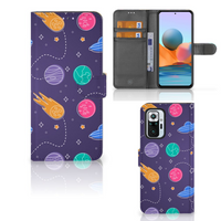 Xiaomi Redmi Note 10 Pro Wallet Case met Pasjes Space - thumbnail