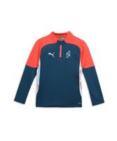 PUMA PUMA x NEYMAR JR Creativity voetbaltop met kwartrits voor jongeren 164 Ocean Tropic Hot Heat Blue Orange