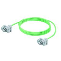 Weidmüller 8815100000 RJ45 Netwerkkabel, patchkabel CAT 6A S/FTP 5.00 m Groen UL gecertificeerd, Vlambestendig, Snagless 1 stuk(s) - thumbnail