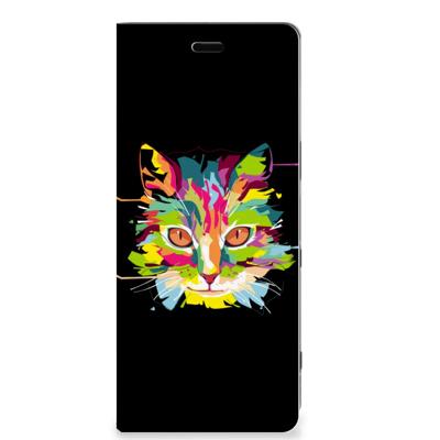 Sony Xperia 5 Magnet Case Cat Color Sony Xperia 5 Magnet Case Cat Color