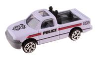 LG Imports schaalmodel Patrol Police pickup 7 cm wit