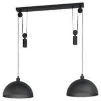 Eglo Eetkamer hanglamp Winkworth 1 met katrol 43436