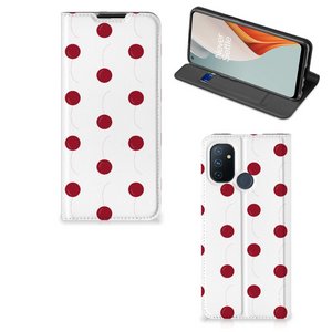 OnePlus Nord N100 Flip Style Cover Cherries