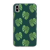 Monstera leaves: iPhone XS Tough Case - thumbnail