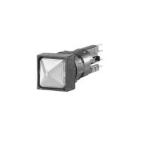 Eaton Q18LH-WS/WB Indicator Light met gloeilamp, Raised, wit, 24 V, 1,8 x 1,8 x 5,8 cm