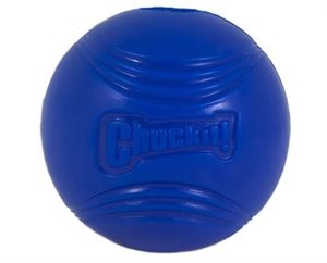 CHUCKIT SUPER CRUNCH BAL BLAUW 6 CM