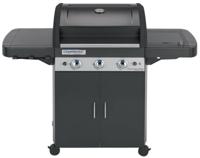 Coleman 3 Series Classic LS Plus D 11900 W Barbecue Gas Verrijdbaar Zwart, Roestvrijstaal