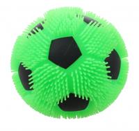 Toi Toys pufferbal voetbal groen 13 cm