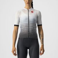 Castelli Climber&apos;s 2.0 fietsshirt korte mouw wit/zwart dames M - thumbnail