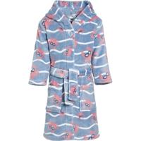 Playshoes Badjas Krab Junior Polyester Blauw Maat 122/128