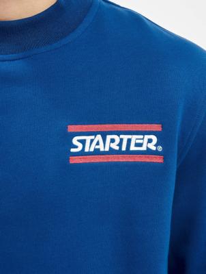 Starter / trui Wording in blauw Starter / trui Wording in blauw