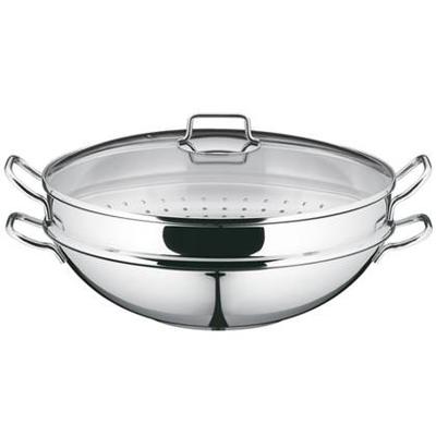 WMF 07.9256.6040 pan Rond Wok/roerbakpan WMF 07.9256.6040 pan Rond Wok/roerbakpan